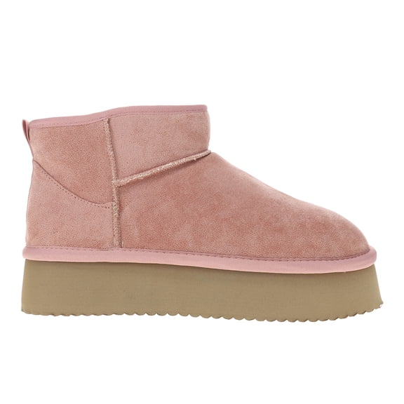 Corkys Womens Room Service Pull On Platform Round Toe Ankle Boots