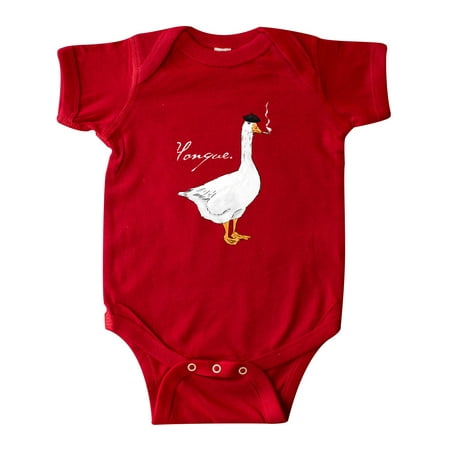 

Inktastic French Goose says Honque! Gift Baby Boy or Baby Girl Bodysuit