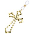 thumbnail image 3 of Sxiwei Non-Piercing Nipple Rings Rhinestone Nipple Clips Body Jewelry for Women Gold 2 One Size, 3 of 7