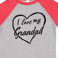 thumbnail image 4 of Inktastic I Love My Grandad in Black Chalk Heart Boys or Girls Toddler T-Shirt, 4 of 5