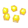thumbnail image 2 of 1Pc Luminous Ice Cube Yellow, Party Decorative Led, Home and Kitchen, 1Pc Luminous Ice Cube, By Relocy, 2 of 2