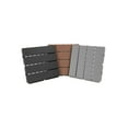 thumbnail image 5 of FloorPops Straight Groove Dark Grey Interlocking Deck Tiles, 5 of 12