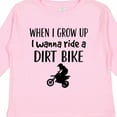 thumbnail image 4 of Inktastic Motocross Dirt Biking Future Dirt Biker Boys or Girls Long Sleeve Toddler T-Shirt, 4 of 5