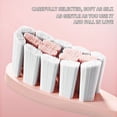 thumbnail image 4 of Cepillo de dientes 28000-37000 Cepillo de dientes eléctrico IPX7 Cepillo de dientes de viaje impermeable, rosa, batería, 5 cabezales, 1 batería Jumpingount HA005425-04B, 4 of 6
