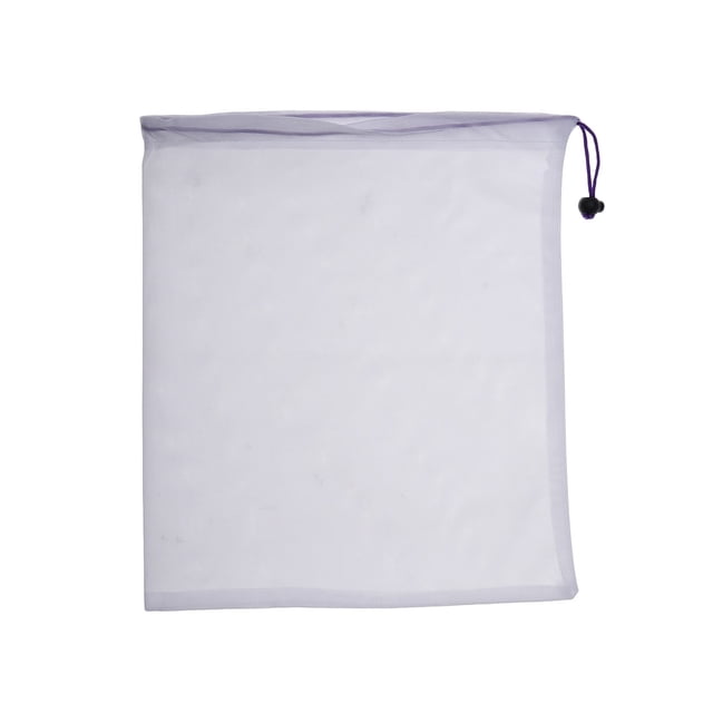 OULII 5pcs Grocery Bags Reusable Polyester Fibre Wash Machine Safe for Fruits and Vegetables