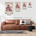 thumbnail image 5 of Democratic American Shorthair Cat Making Meow Count Election 2024 Vertical Matte Canvas Poster Cat Lover Kitten Owner Gifts Wall Art Home Decor - 01001, 5 of 5