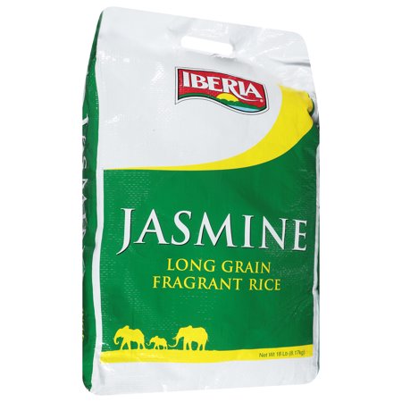 IBERIA JASMINE LONG GRAIN FRAGRANT RICE, 18 LB