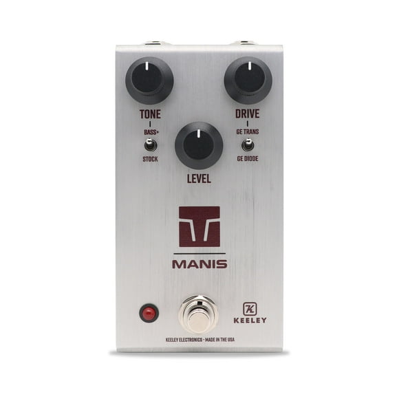 Pedal Overdrive Keeley Manis con duplicador de voltaje