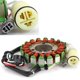 thumbnail image 4 of Bobina de estator alternador 18 polos para Yamaha YFZ450 YFZ450R 09-18 18P-81410-00-00, 4 of 10