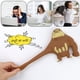 thumbnail image 3 of Figura de gorila antiestrés, 16 cm, marrón, juguete antiansiedad, suave y estrujable, ideal para ocio, entretenimiento y alivio del estrés., 3 of 5