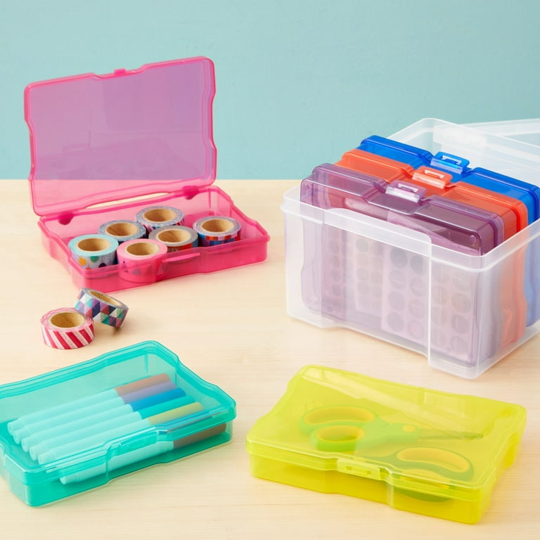 5 Pieces set Plastic Box Organizers for Beads Sewing Art supplies storage  box