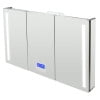 thumbnail image 5 of 42" x 28" Triple Door LED Light Bluetooth Medicine Cabinet, 5 of 12