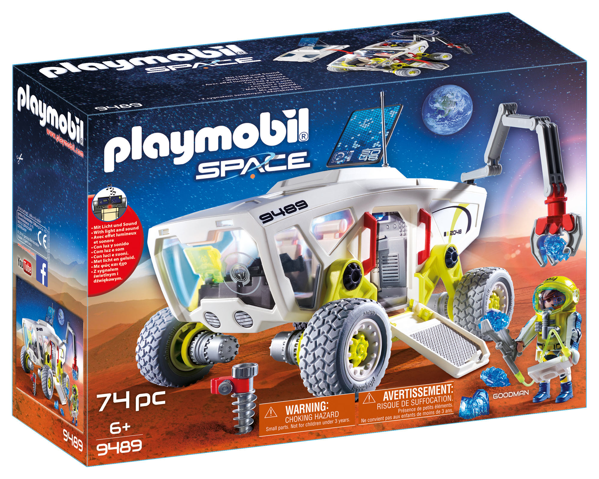 その他 Playmobil space buggy 9489 PLAYMOBIL Mars Research Vehicle - Walmart.com