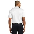 thumbnail image 2 of Port Authority K528 Mens Performance Fine Jacquard Polo T-Shirt, White - 4XL, 2 of 2