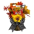 thumbnail image 6 of Autumn Sunflowers & Chocolate Candy Bouquet, 6 of 7
