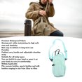 thumbnail image 4 of Porte-bouteille d'Eau Isolé Bandoulière Réglable Portable avec Poignée Rembourrée pour l'Extérieur, 4 of 8