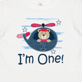 thumbnail image 4 of Inktastic 1st Birthday Boys Helicopter 1 Year Old Boys Baby T-Shirt, 4 of 5