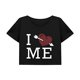 thumbnail image 1 of Camisa de cuello redondo transpirable para mujer, ropa deportiva corta para oficina deportiva M, 1 of 7