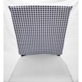 thumbnail image 2 of Navy Blue & White Checked Gingham Dining Room Chair Back Covers or Seat Covers by Penny's Needful Things (Chair Back Cover Only) (16 W x 16 H CHAIR BACK), 2 of 4
