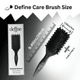 thumbnail image 3 of Curl Defining Brush for Natural Curls, Detangling Curl Defining Brush for Women, Define Curling Hair Brush Black, 3 of 4