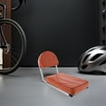 thumbnail image 4 of Raindrops Cycle Seat Comfortable Backrest Support Pu Foam Metal Load Capacity 1Pack, 4 of 7