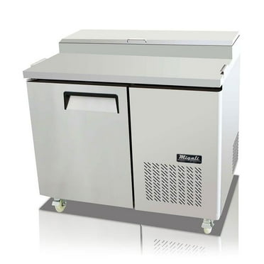 44" 1 Door Pizza Prep Refrigerator (pans not included)