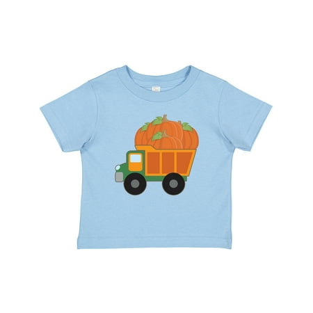 

Inktastic Pumpkin Truck Thanksgiving Halloween Gift Baby Boy or Baby Girl T-Shirt