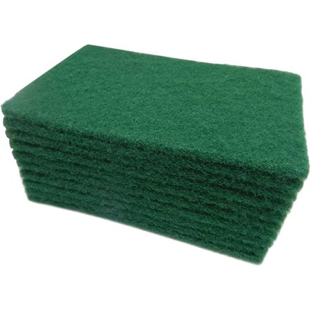 10pcs Dish Holder Sink Sponge Sink Scrubber Metal Stand Cleaning Rag Cleaning Scouring Pads for Kitchen Dish Washing Pad Dishcloth Rag Wipe Bracket Heavy Green Pot Brush