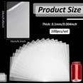 thumbnail image 2 of 100Pcs Plastic Laminating Pouch Film Photo Protecting Sheets for Hot Laminator Clear 240x160x0.1mm, 2 of 6