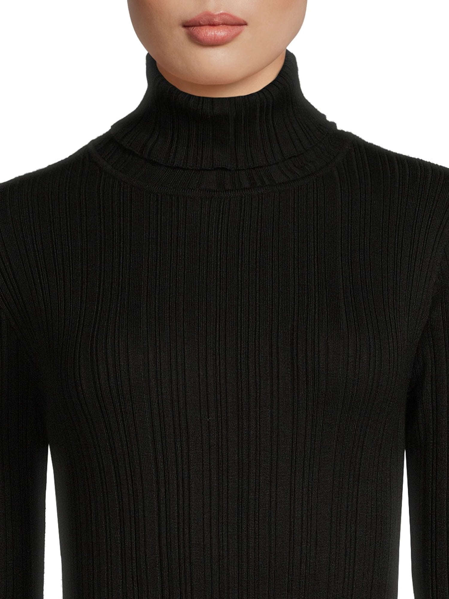 Time and Tru Women's Turtleneck Sweater
