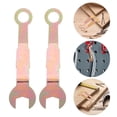 thumbnail image 4 of 2 Pcs Clé de Réglage de Porte Coulissante et Clé de Porte de Placard Compacte 3/8 Pouce pour Alignement et Réparation de Porte Dorée, 4 of 8