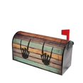 thumbnail image 3 of PHELIKA Vintage Old Wooden Texture Rock On Skeleton Magnetic Mailbox Covers Standard Size 25.5"H x 21"W, 3 of 8