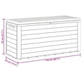 thumbnail image 3 of vidaXL Storage Box Brown Polypropylene 45.7x17.3x21.7 in Storage Box, 3 of 9