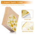 thumbnail image 4 of Table Napkin Holder, One Sizex2 Kitchen Napkin Holder Acrylic Napkin Holder Restaurant Napkin Holder Yellow Flowers Seamless, 4 of 9