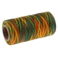 thumbnail image 1 of kurtrusly 1/2/3/5 150D 1mm Rainbow Color Flat Waxed Thread Sewing Stitching Leather Craft Style A 1 Pc, 1 of 6