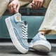 thumbnail image 3 of Zapatos vulcanizados para hombre, zapatillas de plataforma blanca a la moda, zapatos de monopatín para jóvenes y estudiantes, zapatillas informales de lona transpirables, nuevos, 3 of 4