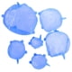 thumbnail image 3 of tapas reutilizables expandibles para sellado de alimentos, para verduras y frutas, para uso en la cocina, color azul, 3 of 14