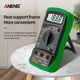 thumbnail image 5 of ANENG AN8205C Multímetro Pantalla digital Retroiluminación AC / DC Voltímetro Temperatura portátil Temperatura Multimetro Tester Detector electrónico Verde Eigraketly TO001266-03, 5 of 7