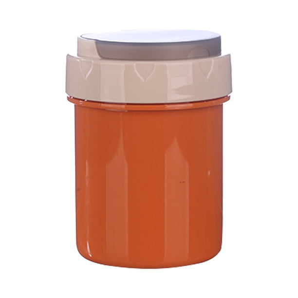 Caja de sopa aislada de acero inoxidable para trabajadores de oficina, tamaño mediano, taza de avena para desayuno, gran capacidad, portátil, sellada con cuchara