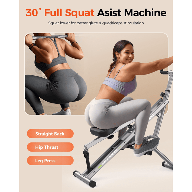 FLYBIRD Foldable Squat Machine, 330 lbs Capacity photo 2