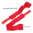 OFFIGAM 4 Rolls Red Cotton Boxing Hand Wrap Bandage for and Muay Thai ...