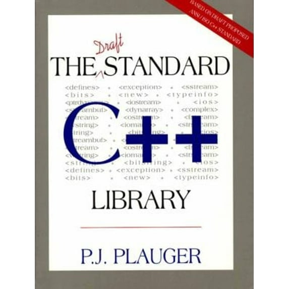 Pre-Owned The Draft Standard C++ Library (Paperback) 0131170031 9780131170032