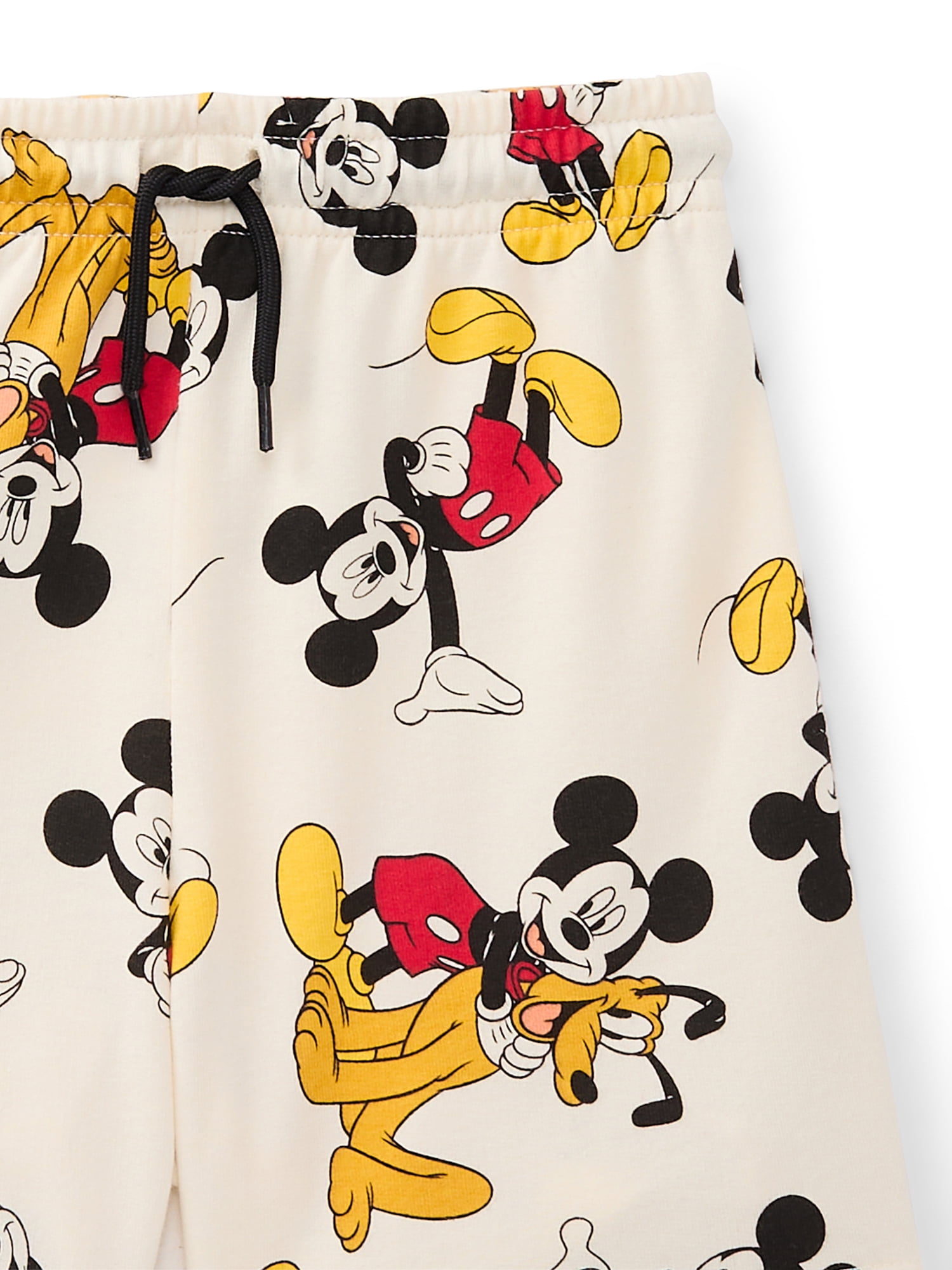 Mickey Mouse Baby and Toddler Boy Short Sleeve Graphic Tee and Matching Shorts Set, 2-Piece, Sizes 0/3M-5T