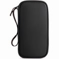 thumbnail image 1 of Cartera para Pasaporte Familiar de Gran Capacidad para 4 Personas, con Bloqueo RFID, Cremallera y Cordón de Transporte, Organizador de Documentos de Viaje (negro), 1 of 4