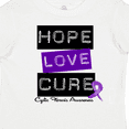 thumbnail image 4 of Inktastic Cystic Fibrosis Hope Love Cure Boys or Girls Toddler T-Shirt, 4 of 5