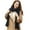 Black, variant on Unisex Scarf Solid Color Knitted Autumn Winter Japanese Korean Style Knitting Scarf for Dating
