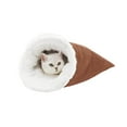 thumbnail image 2 of ToyKingdee Cat Sleeping Bag, Cat Sleeping Bag for Indoor Cats, Sleeping Bag for Cats, Cat Winter Sleeping Bag, Soft Plush Large Cat Sack, 2 of 2