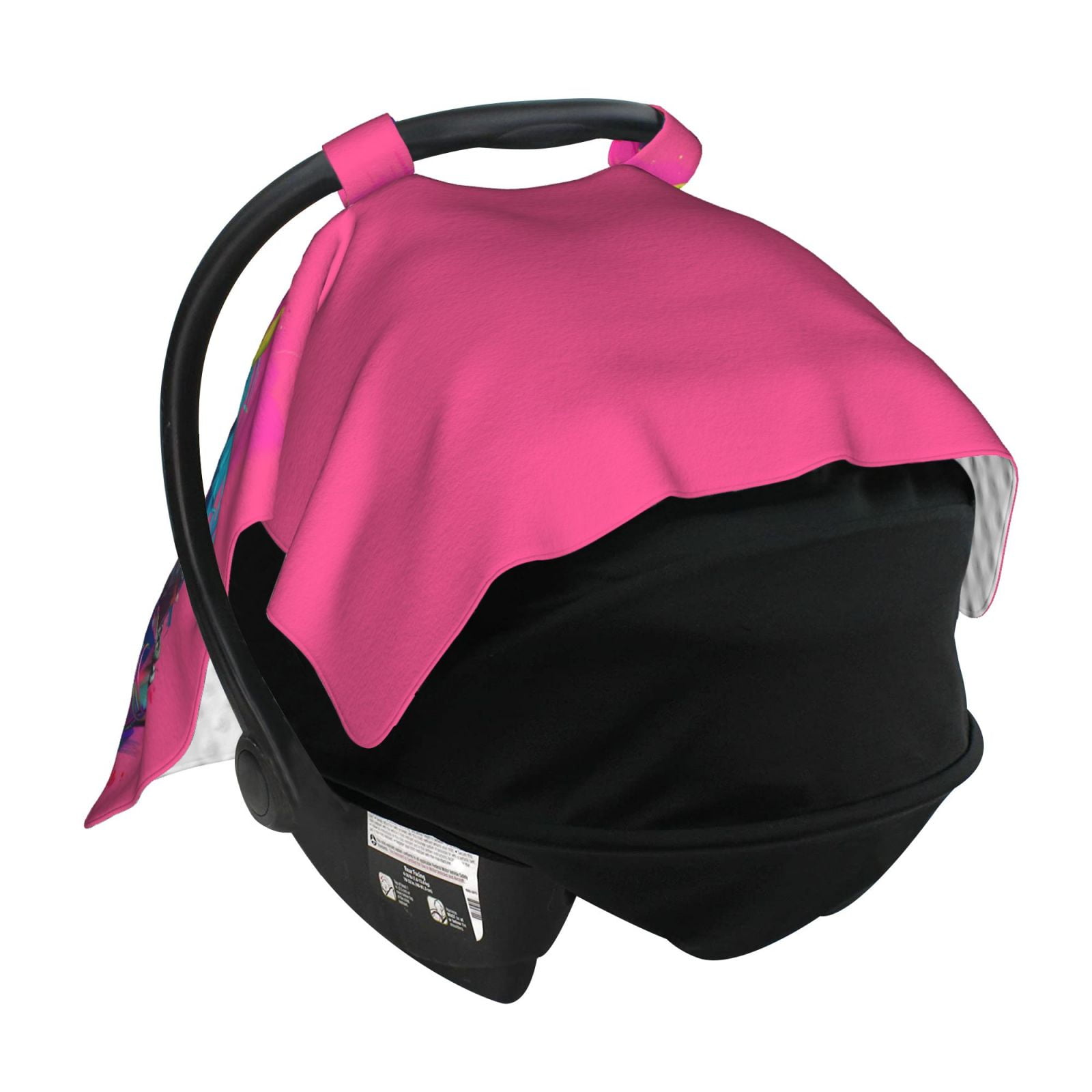 Car Seat Cover Baby - Hip Hop People No.112 Breathable Infant Car Seat Cover for Baby Carseat, Lightweight Comfort Baby Essentials Must Haves Newborn Stuff for Girl Boy