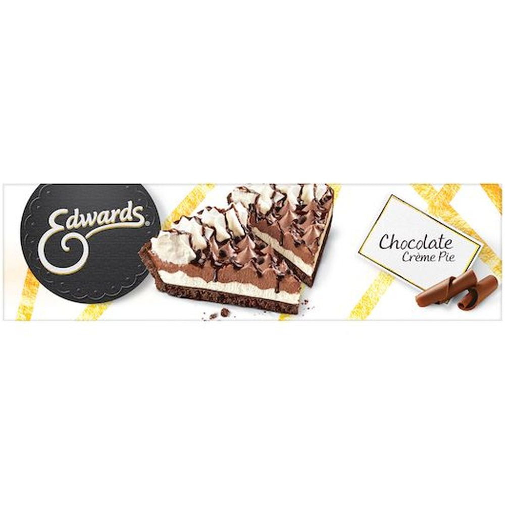 Edwards Schwans Chocolate Cream Single Pie with Hershey, 5.34 Ounce -- 12 per case.