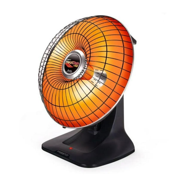 Presto HeatDish Plus Tilt Parabolic Electric Heater Walmart